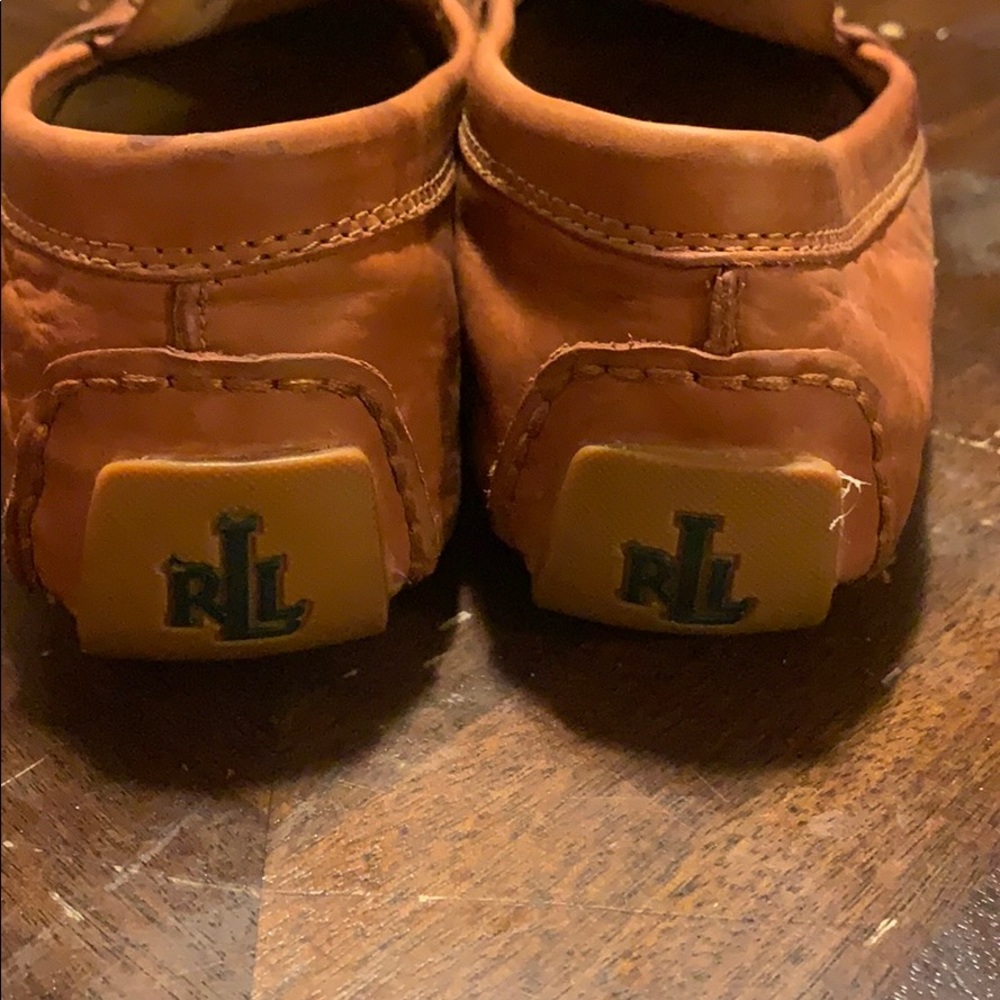 Ralph Lauren genuine leather boat shoes